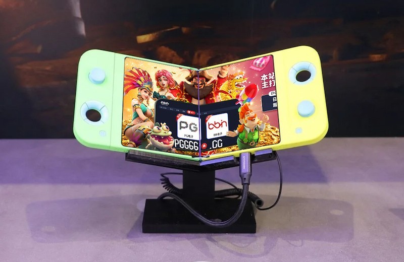 折叠屏BBgame游戏机来了？星空体育平台展示全新 Flex Gaming 概念机