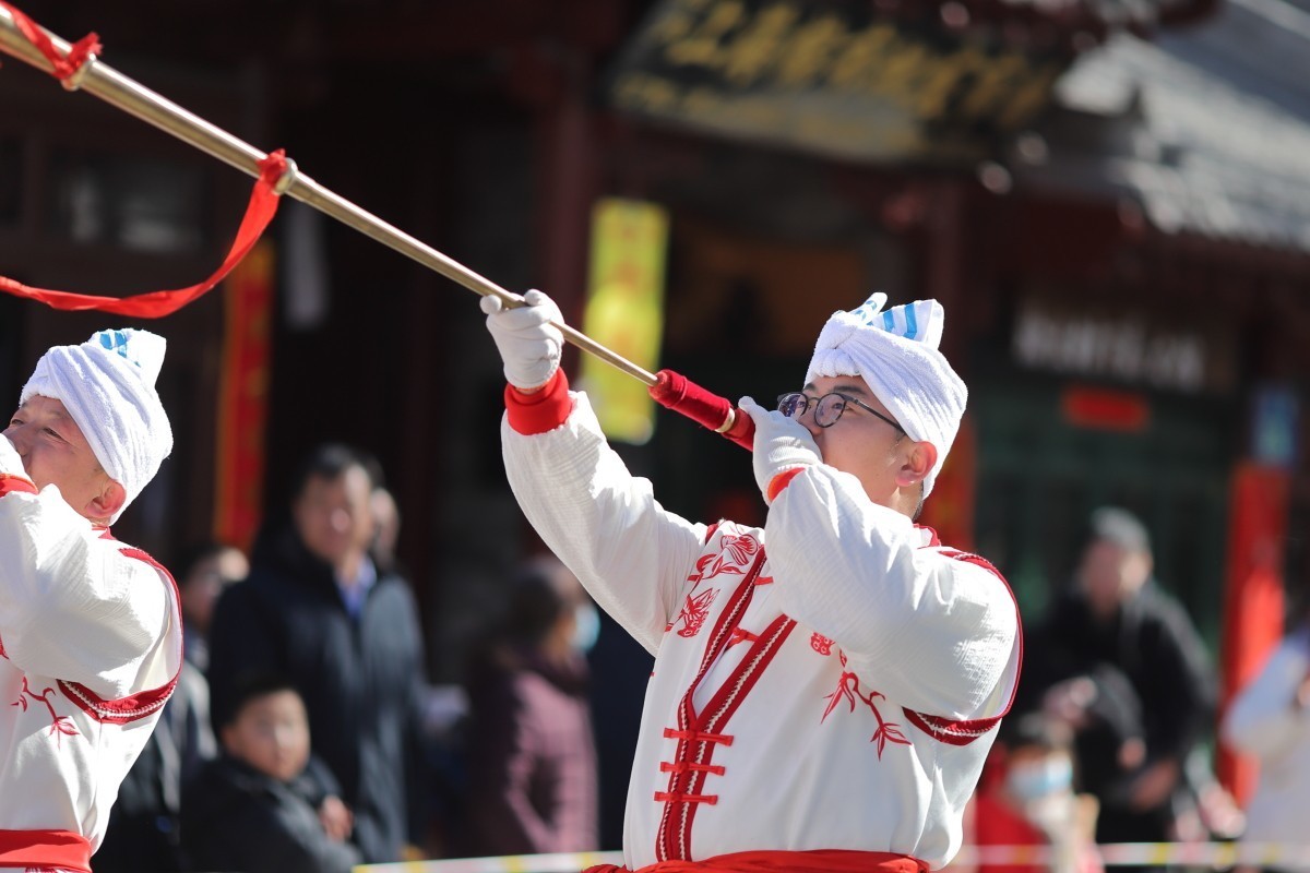 2025陕北榆林过大年全国秧歌展演-横山秧歌队风采