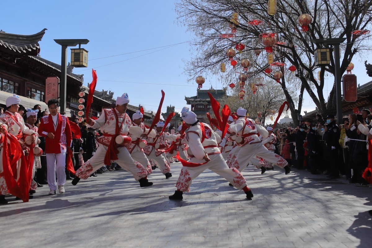 2025陕北榆林过大年全国秧歌展演-横山秧歌队风采