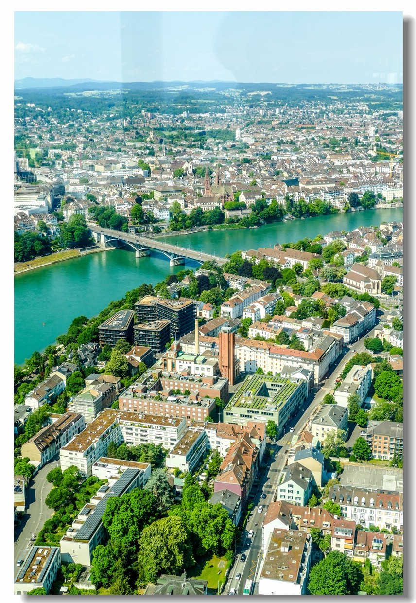 巴塞尔鸟瞰图