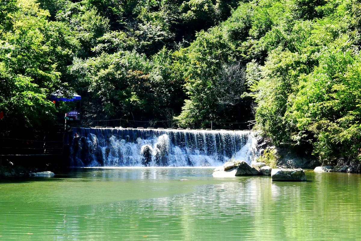 辽阳大黑山祥水源游拍