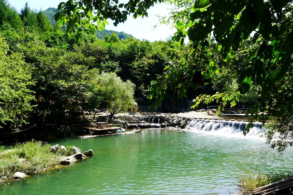 辽阳大黑山祥水源游拍