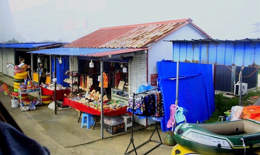 《不老松：纪实摄影》【大美河山系列报導】三游东戴河！ (92)车内拍外景！