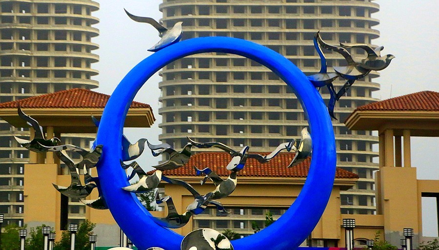 《不老松：纪实摄影》【大美河山系列报導】三游东戴河！ (92)车内拍外景！