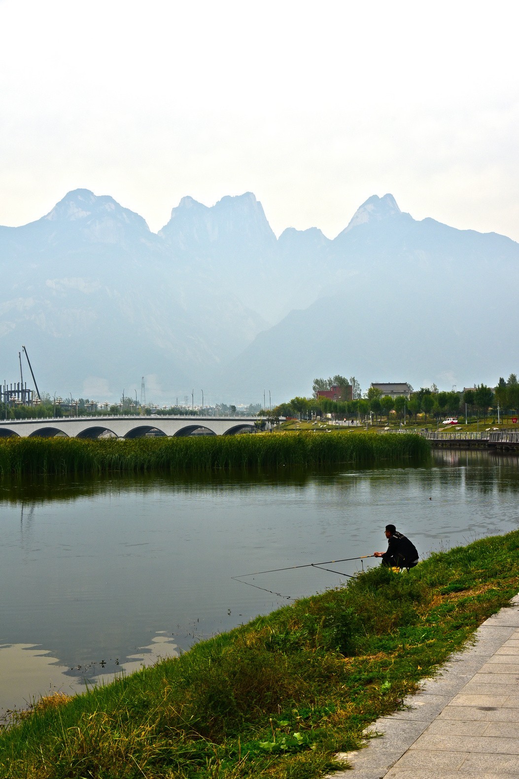 徒步华山2024?西岳庙-一河两岸
