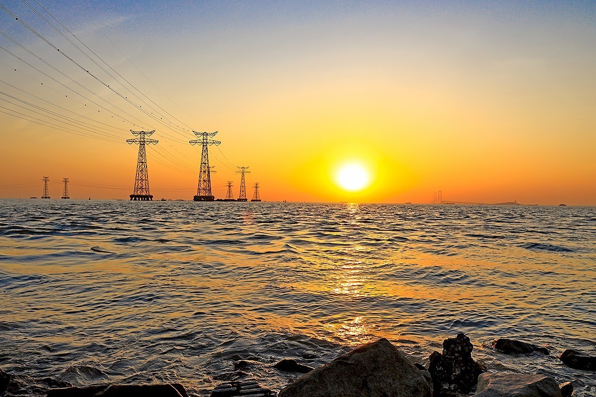 深中通道深圳观日落#下集：壮丽