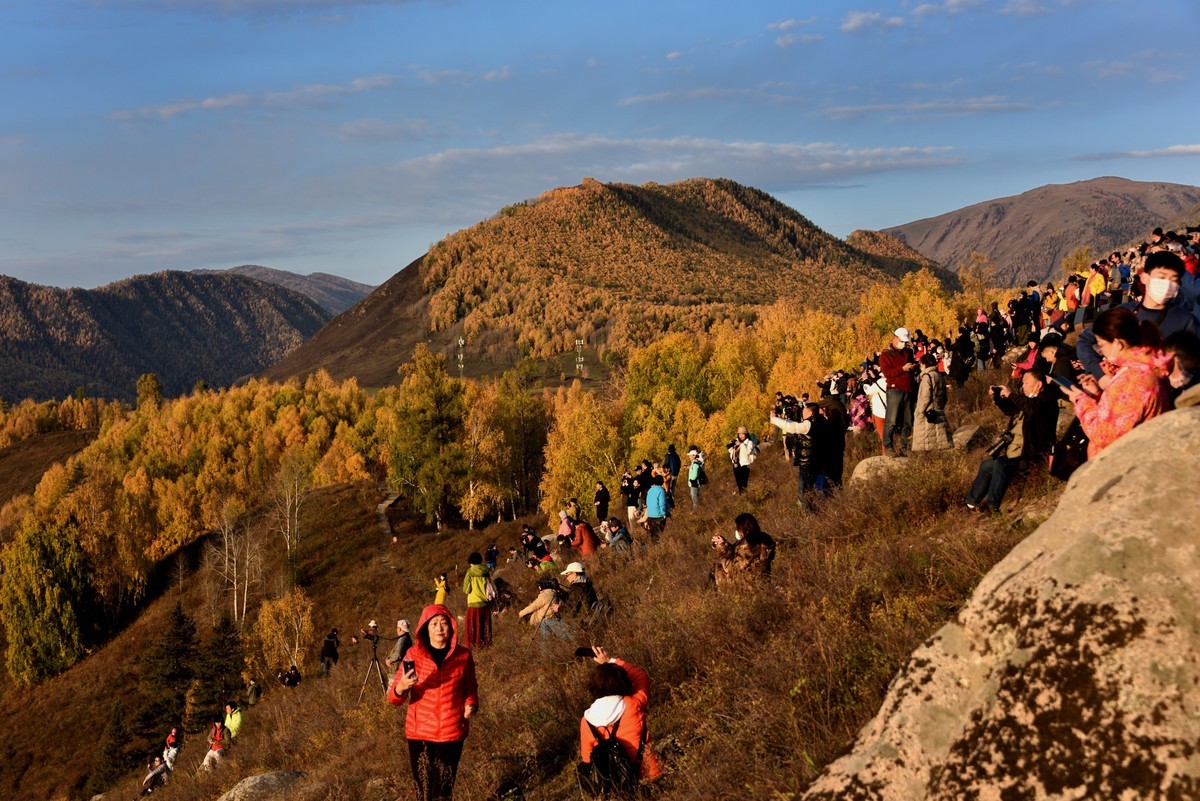 初秋北疆行——阳光洒在禾木村【3】