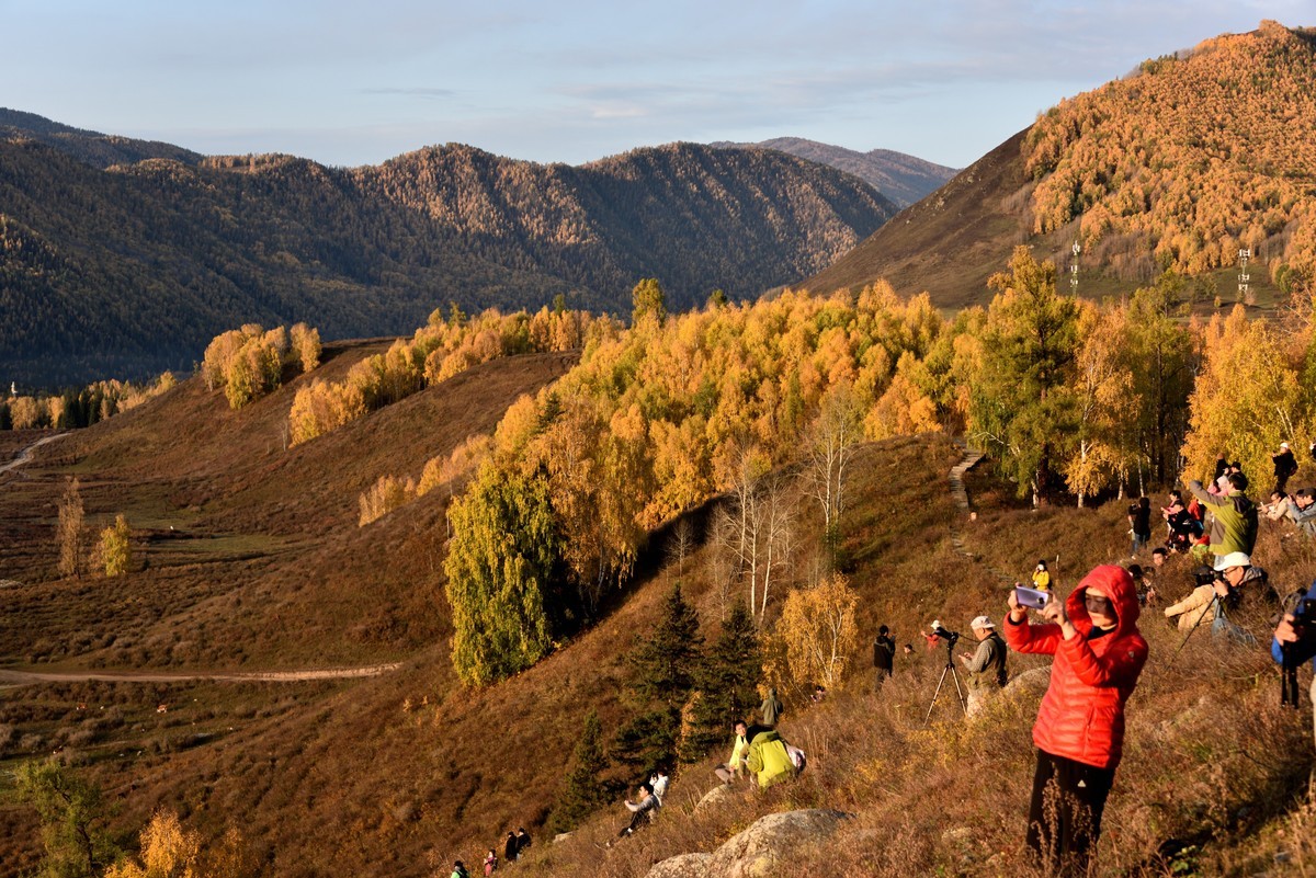 初秋北疆行——阳光洒在禾木村【3】