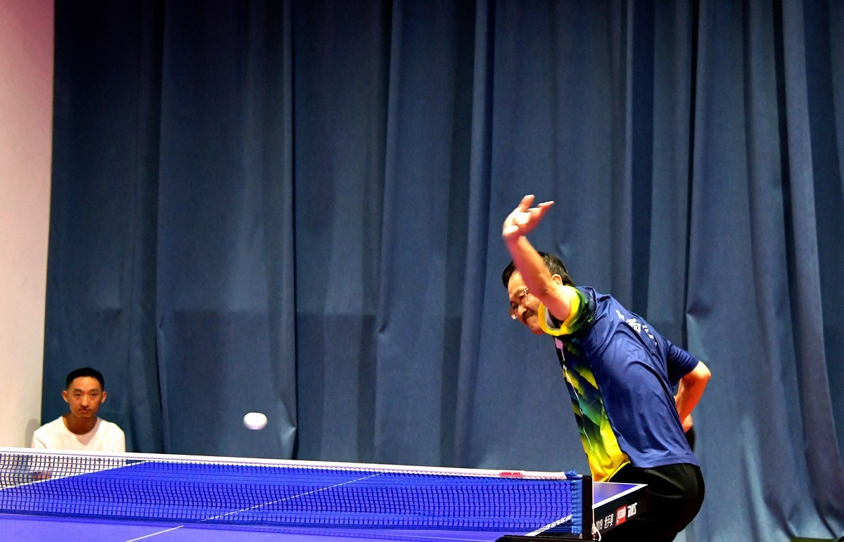 职工乒乓球赛掠影