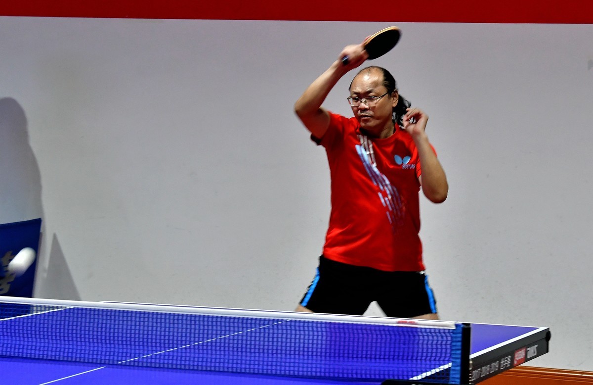 职工乒乓球赛掠影