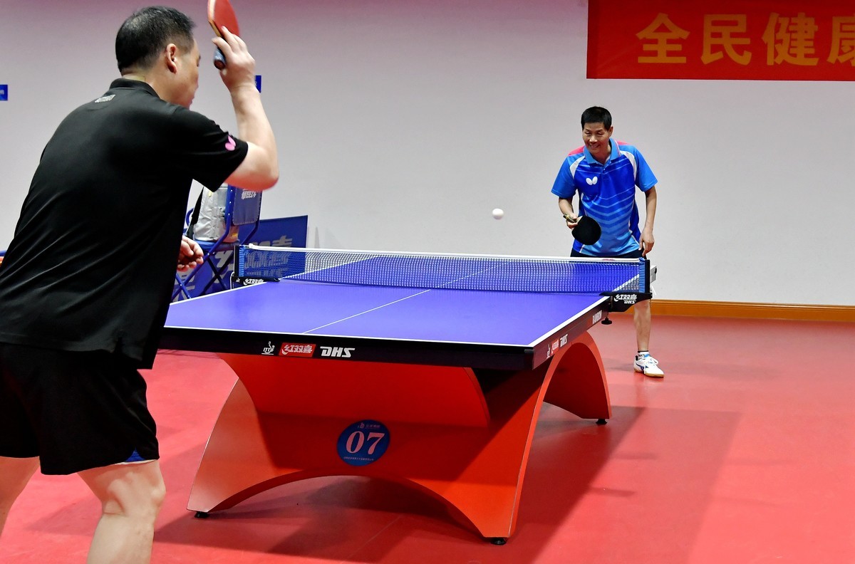 职工乒乓球赛掠影