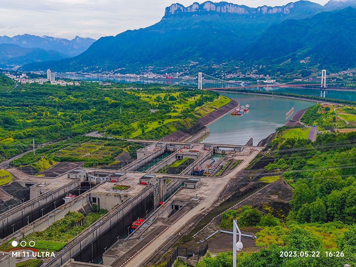上海～成都～拉萨骑游随拍（20）三峡大坝景区续帖