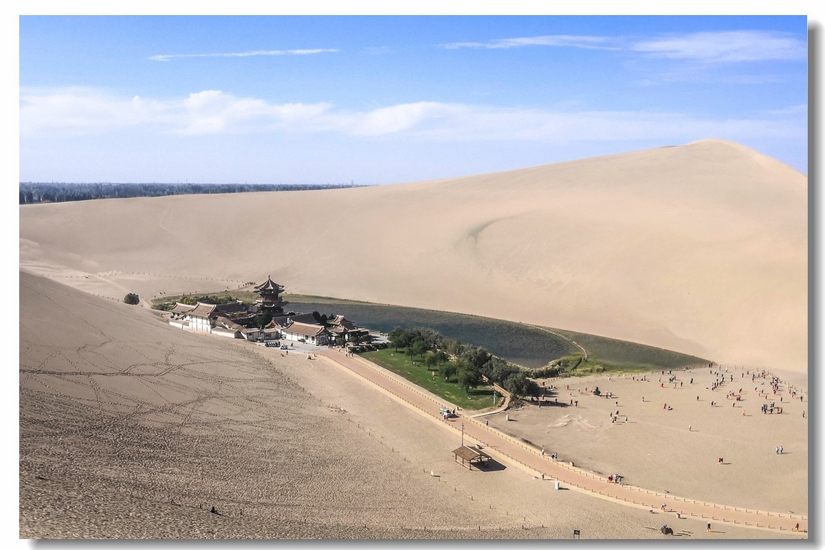 青甘大环之旅——鸣沙山月牙泉