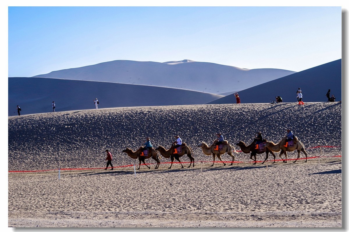 青甘大环之旅——鸣沙山月牙泉