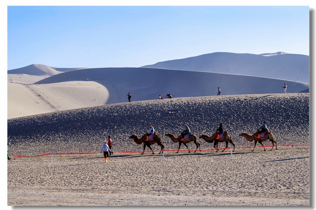 青甘大环之旅——鸣沙山月牙泉