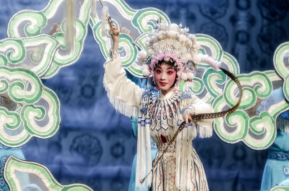 舞台摄影：传统川剧《白蛇传 》之《收青下凡》（1）