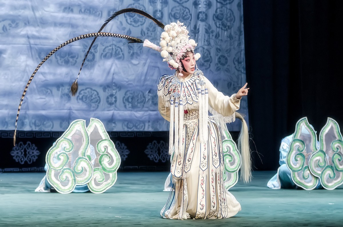 舞台摄影：传统川剧《白蛇传 》之《收青下凡》（1）