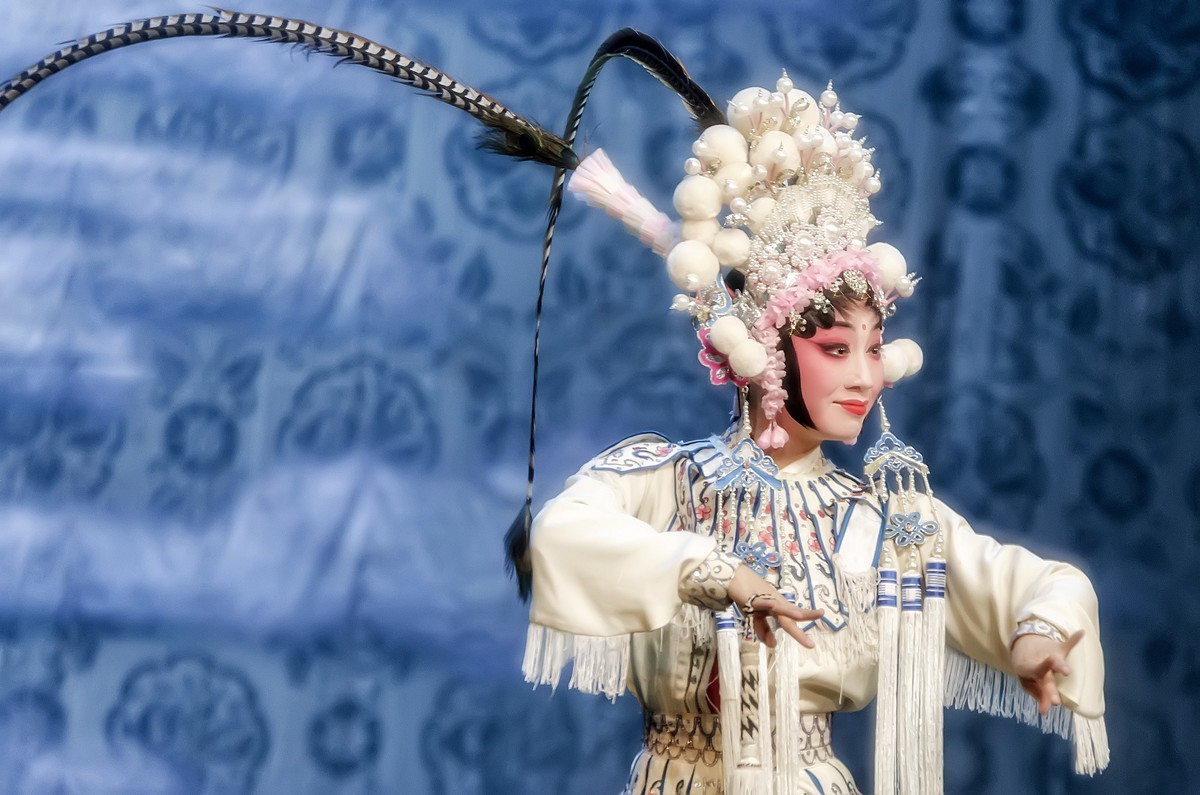 舞台摄影：传统川剧《白蛇传 》之《收青下凡》（1）