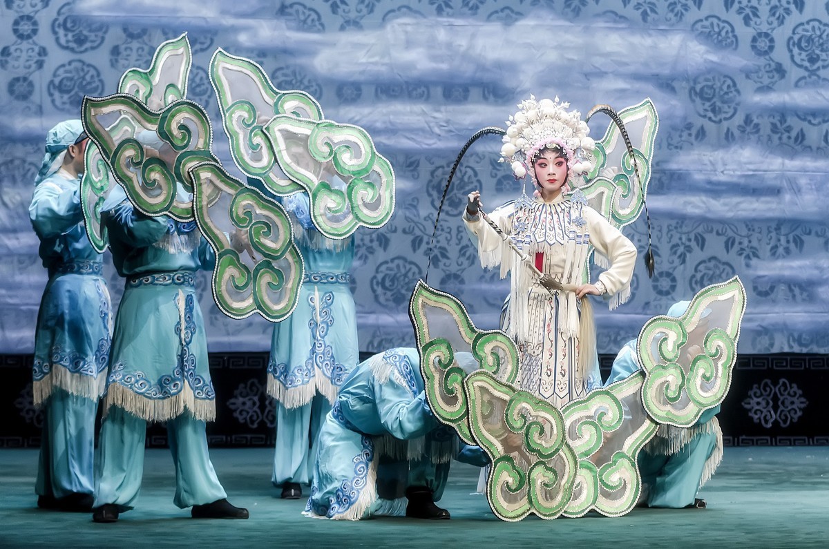 舞台摄影：传统川剧《白蛇传 》之《收青下凡》（1）