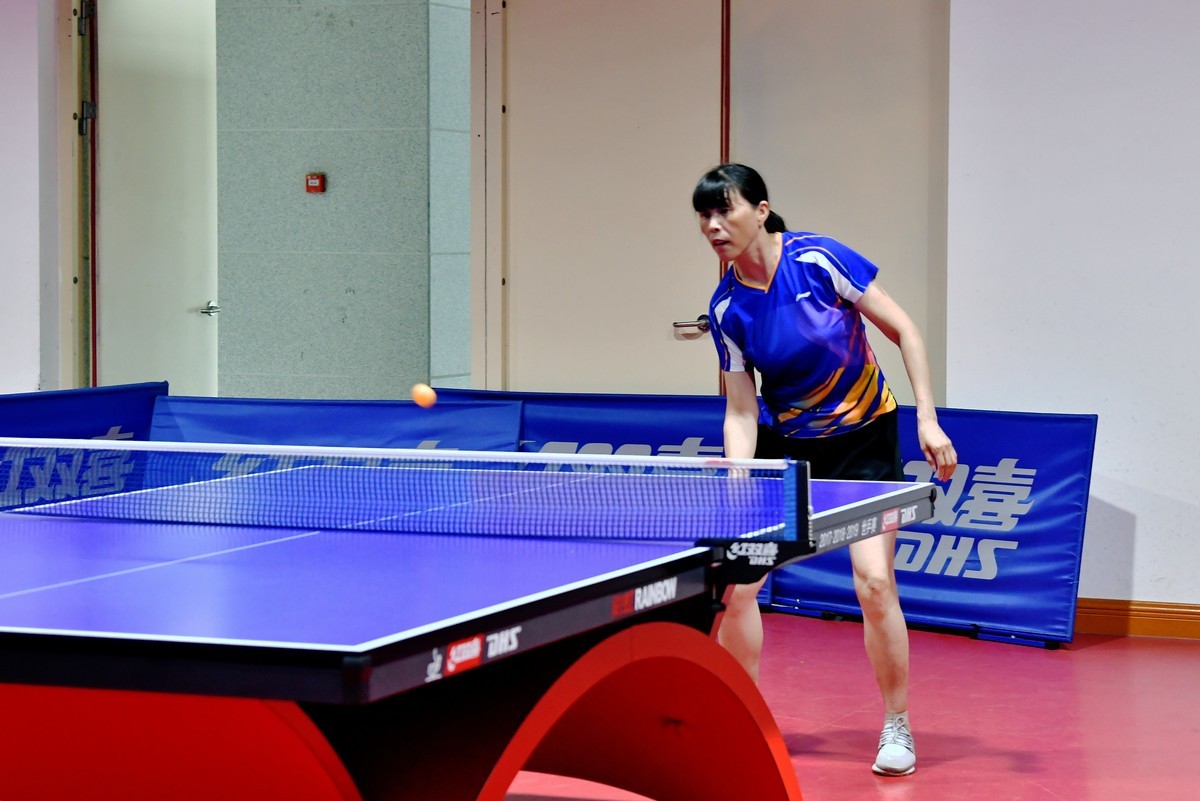 职工乒乓球赛掠影