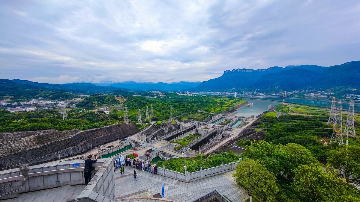上海～成都～拉萨骑游随拍（20）三峡大坝景区续帖