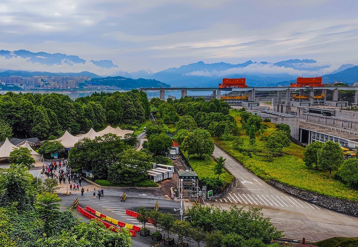 上海～成都～拉萨骑游随拍（20）三峡大坝景区续帖