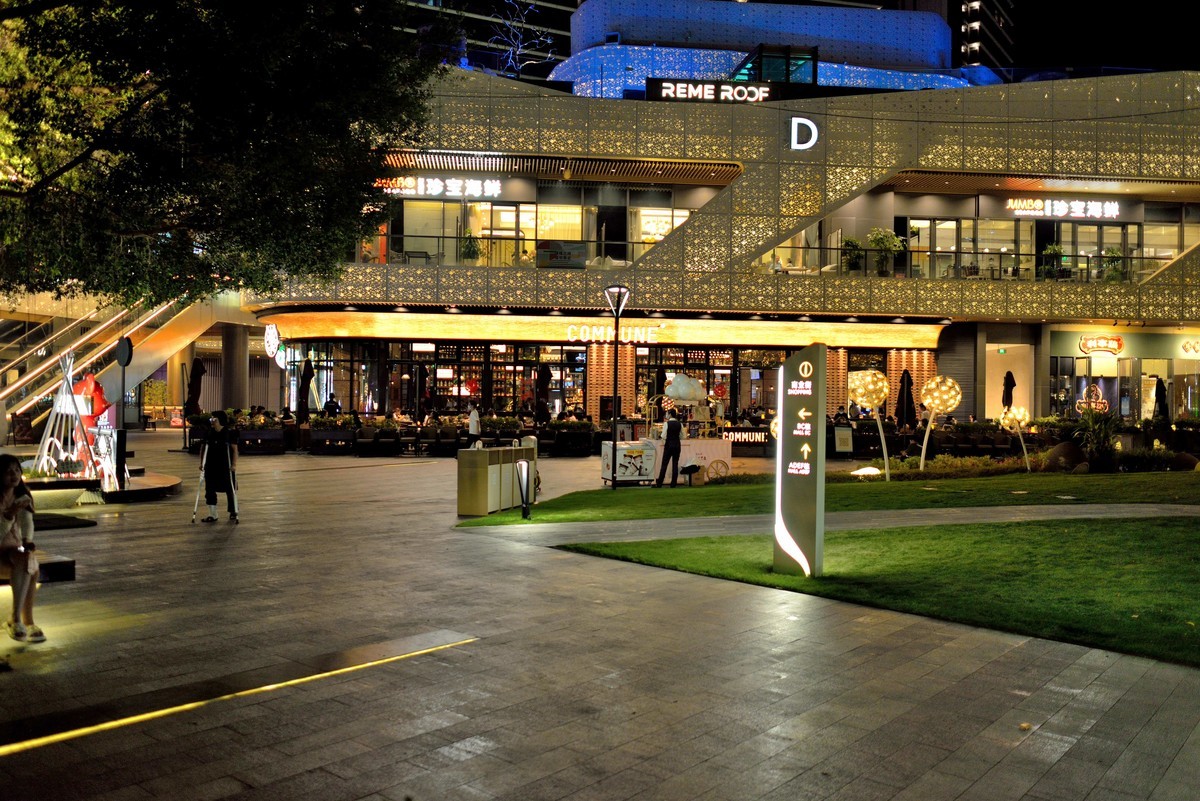 福州融侨外滩壹号夜景