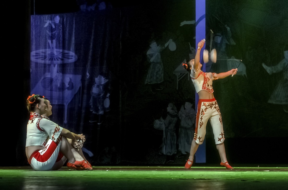 舞台摄影：杂技《小亲妹嘢》