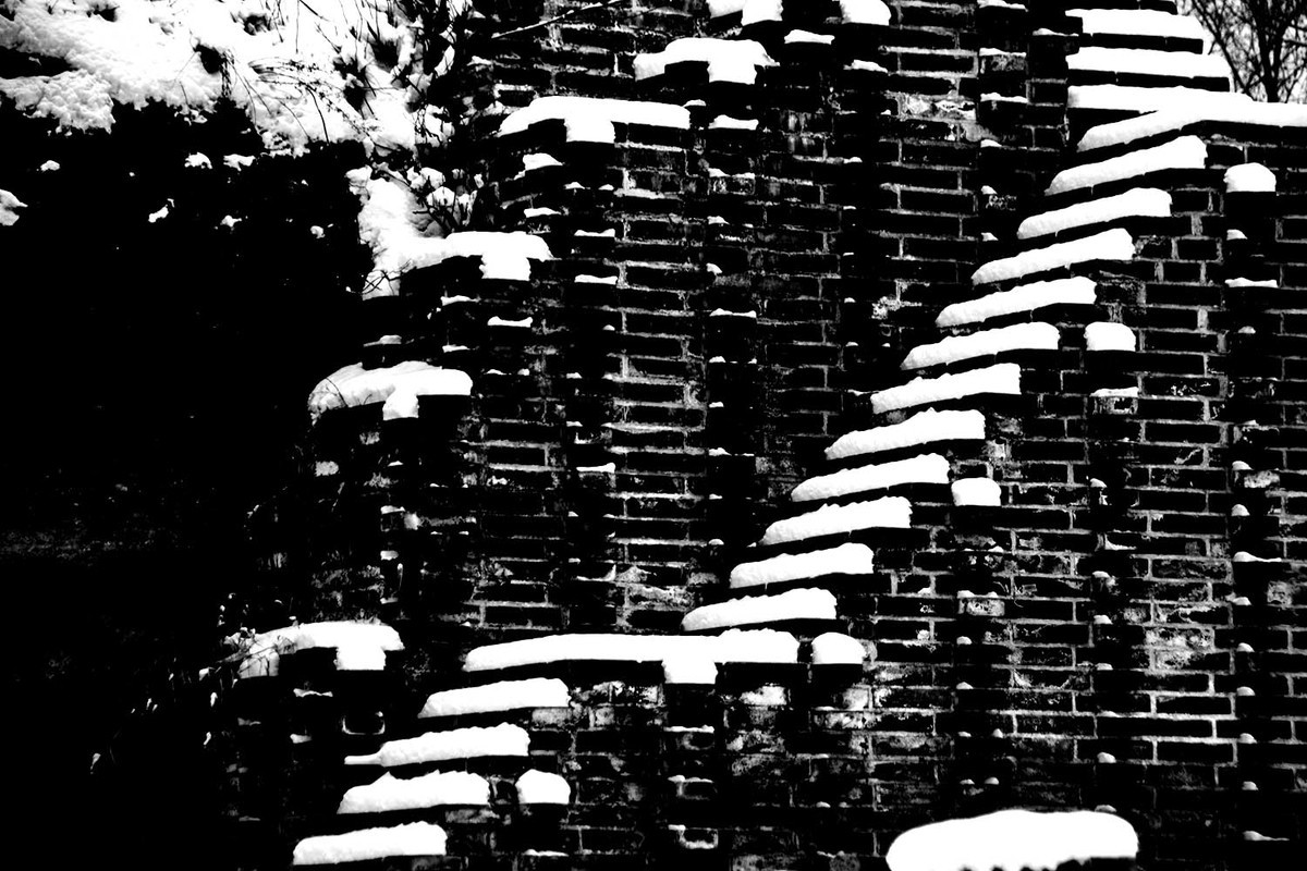 #一张照片一座城#一场雪，北京就变成了北平