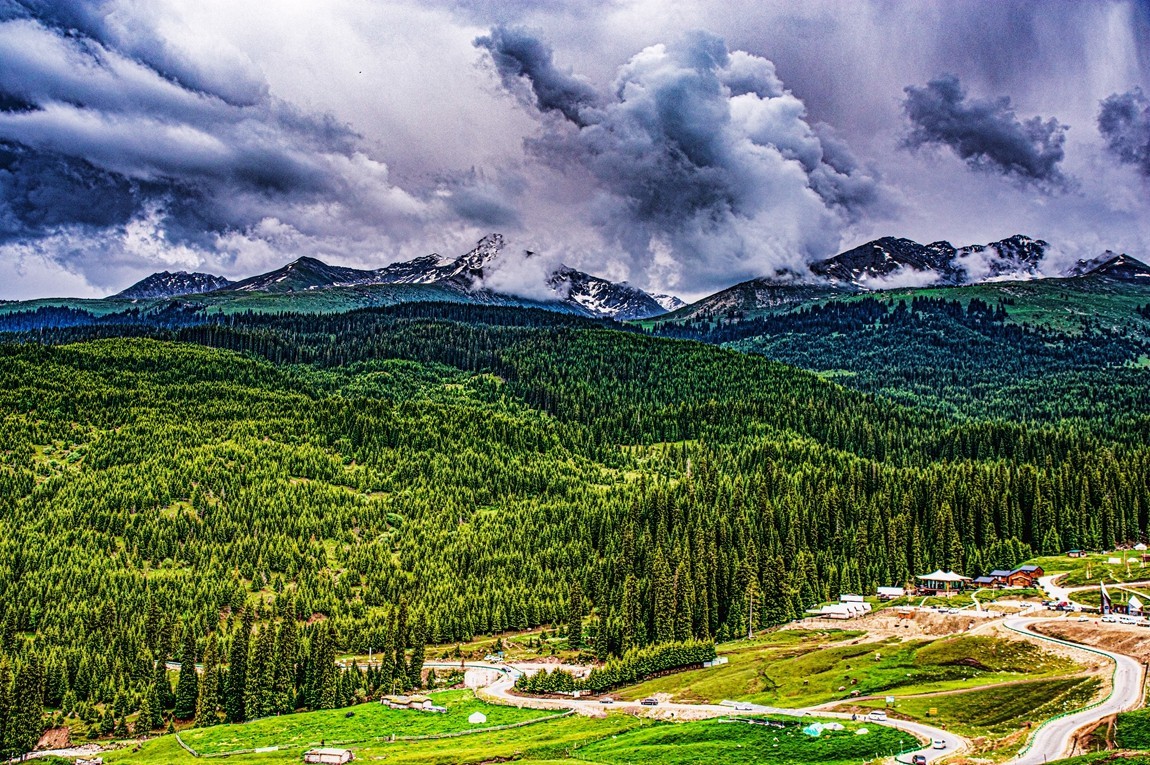 新疆行游--琼库什台返回特克斯县途中【3】