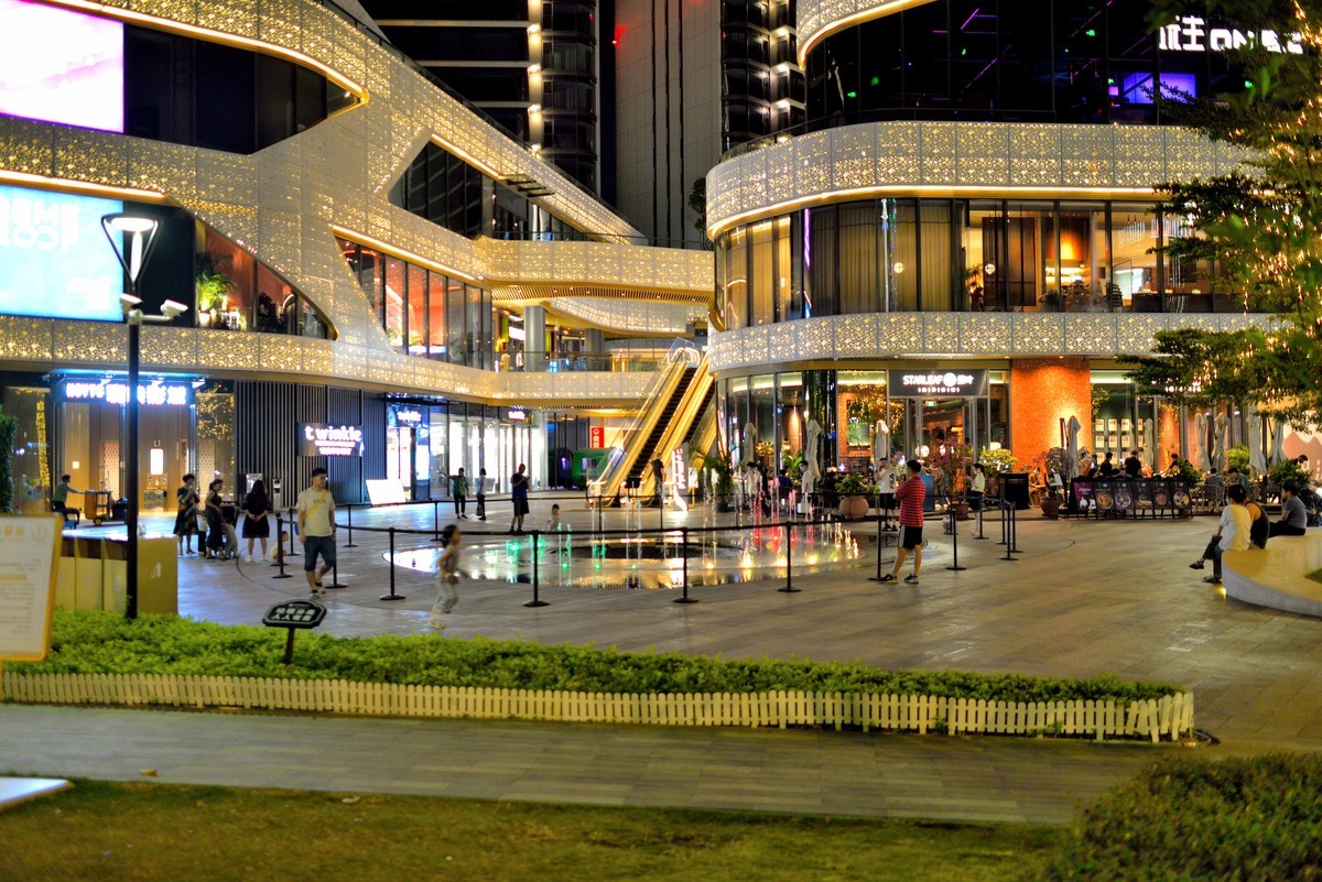 福州融侨外滩壹号夜景