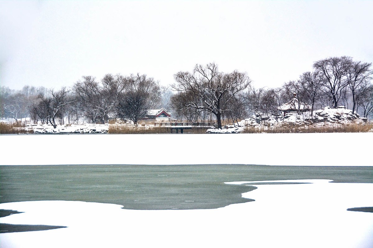 #一张照片一座城#一场雪，北京就变成了北平