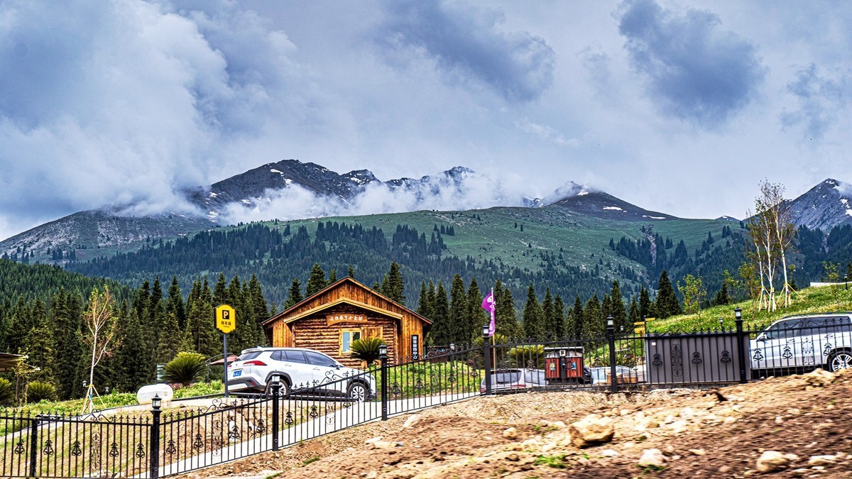 新疆行游--琼库什台返回特克斯县途中【3】