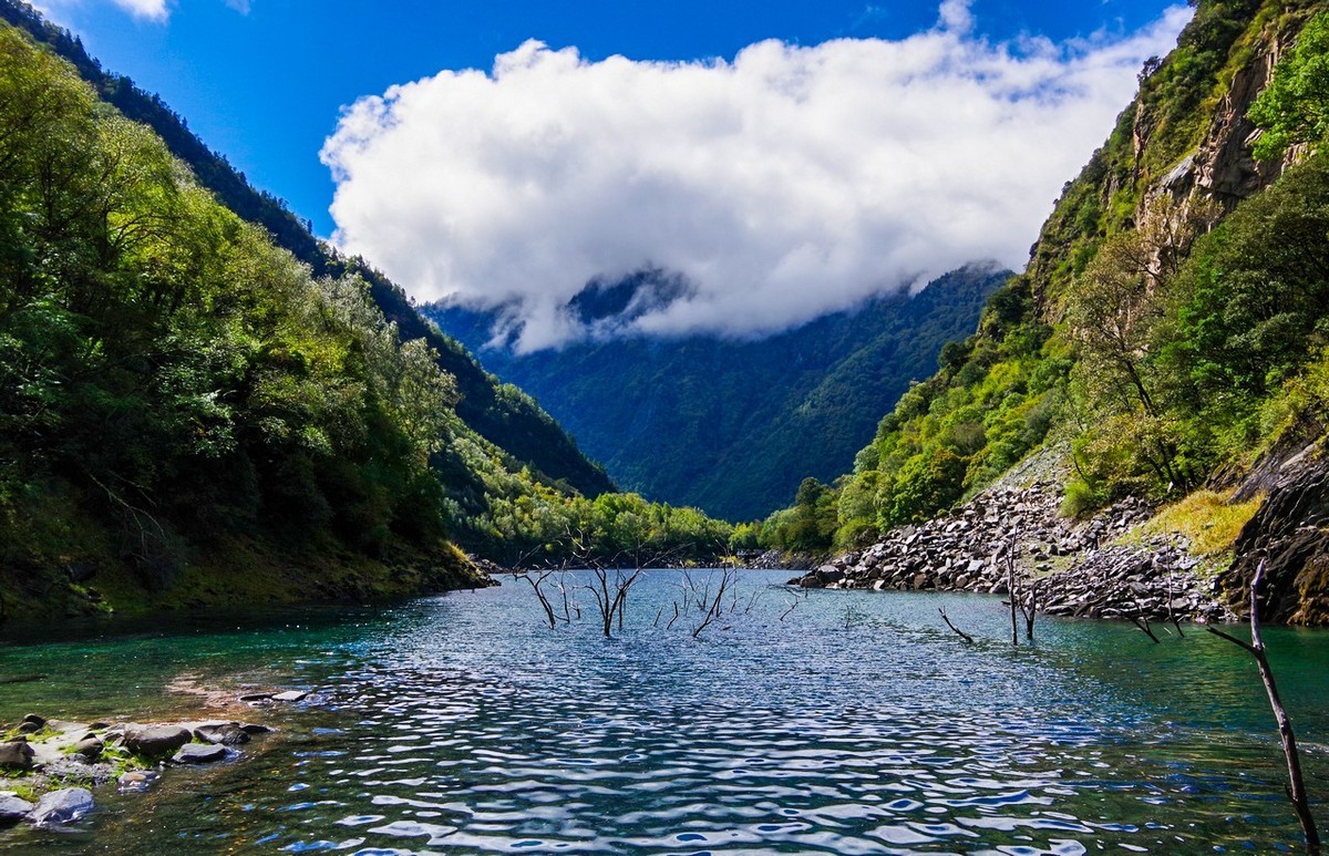 四川茂县松坪沟即景
