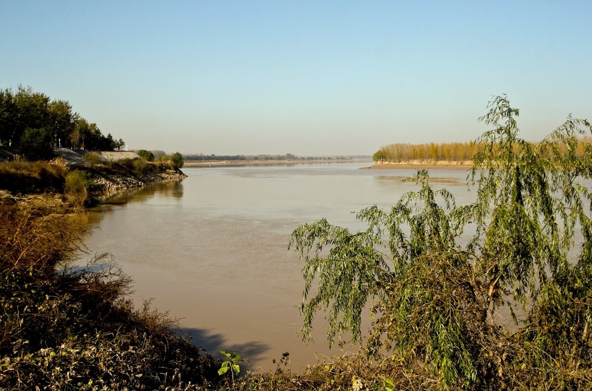 初冬——暖阳下的黄河公园速写（三）