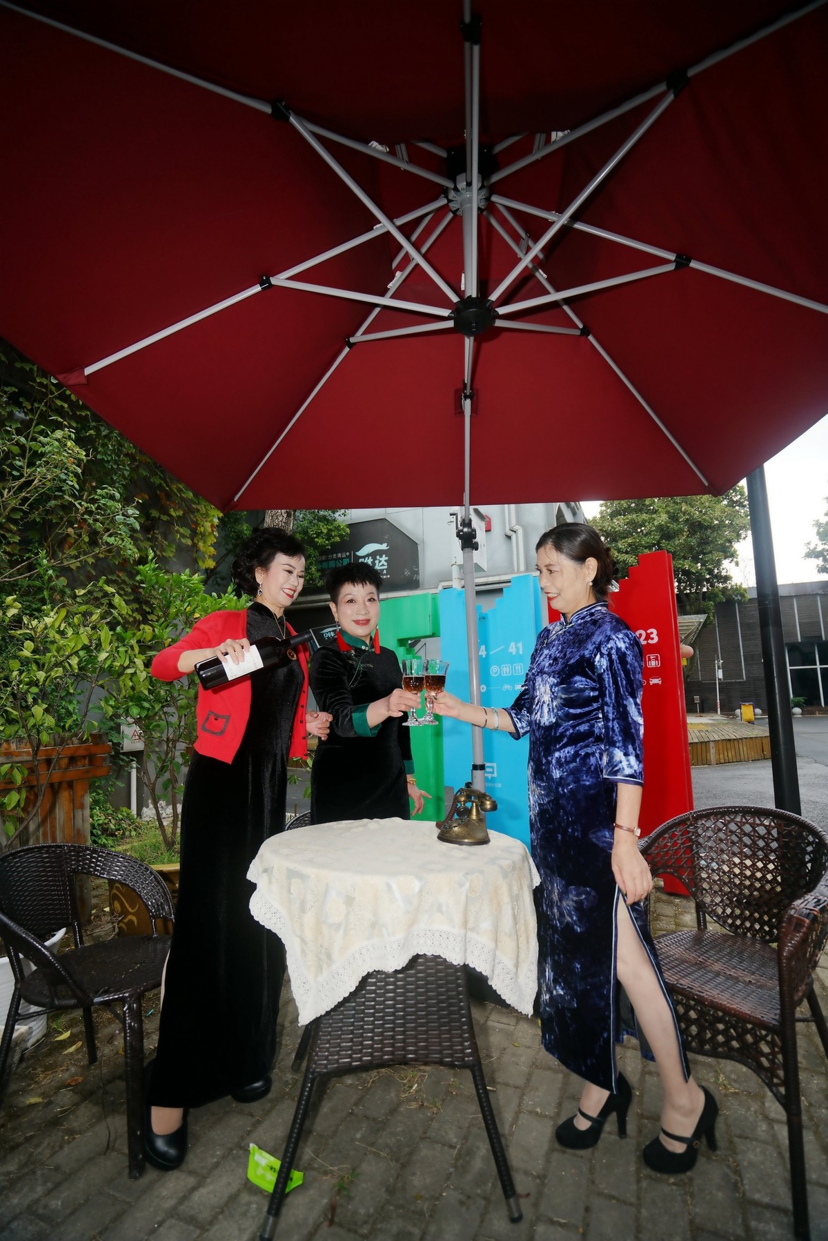 汉阳造文艺园的美女！