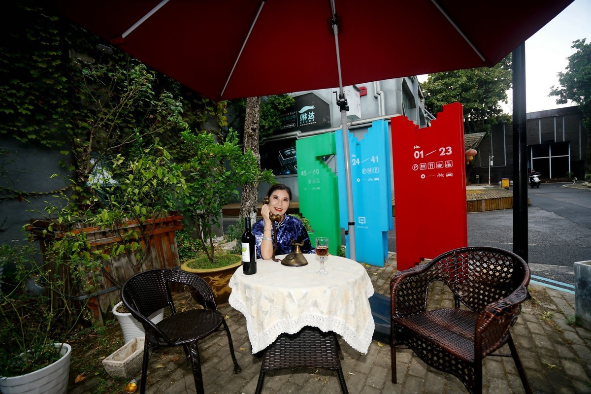 汉阳造文艺园的美女！