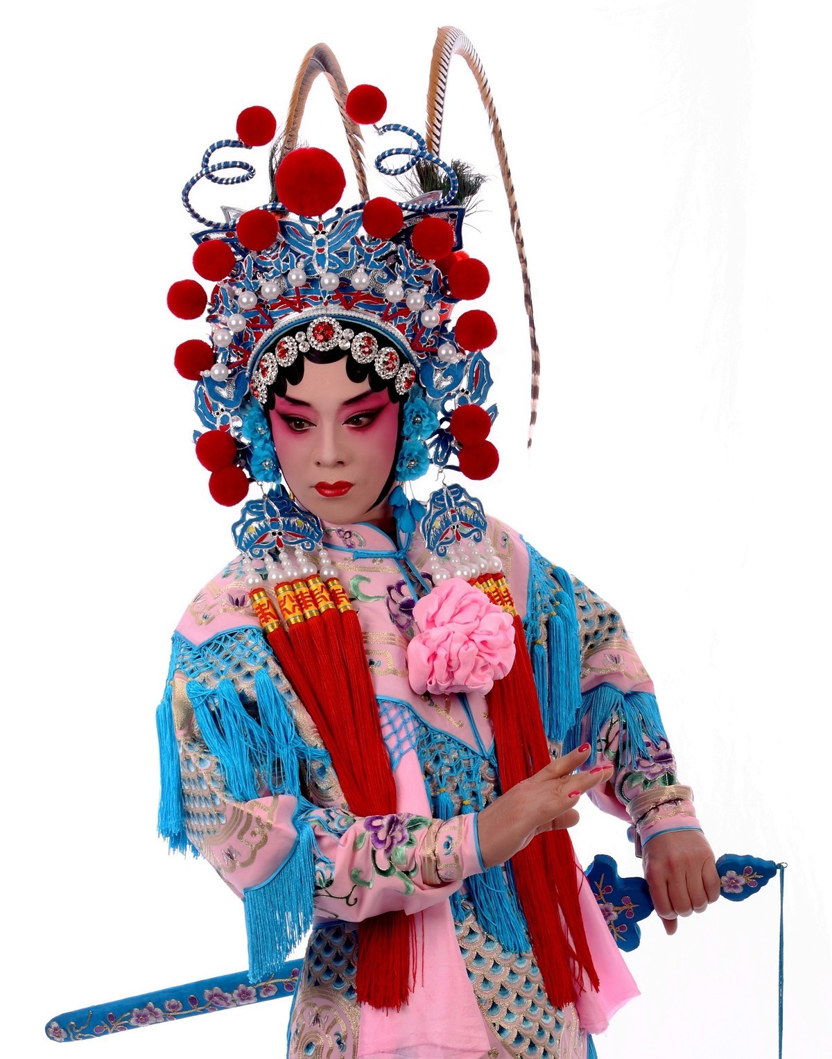 我的京剧照 京剧扈家庄扈三娘 京剧旦角化妆-中关村在线摄影论坛