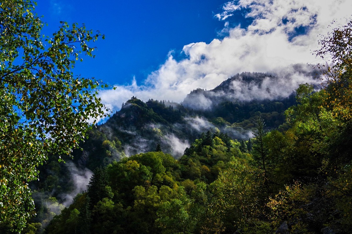 四川茂县松坪沟即景