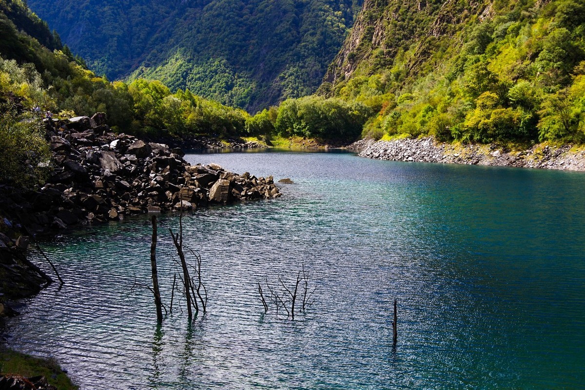 四川茂县松坪沟即景