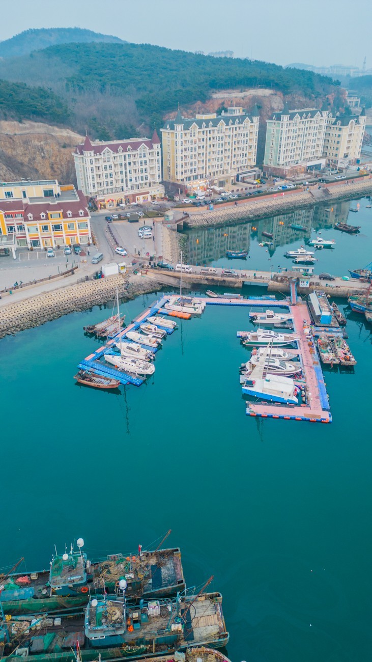 初春的渔人码头（竖拍）