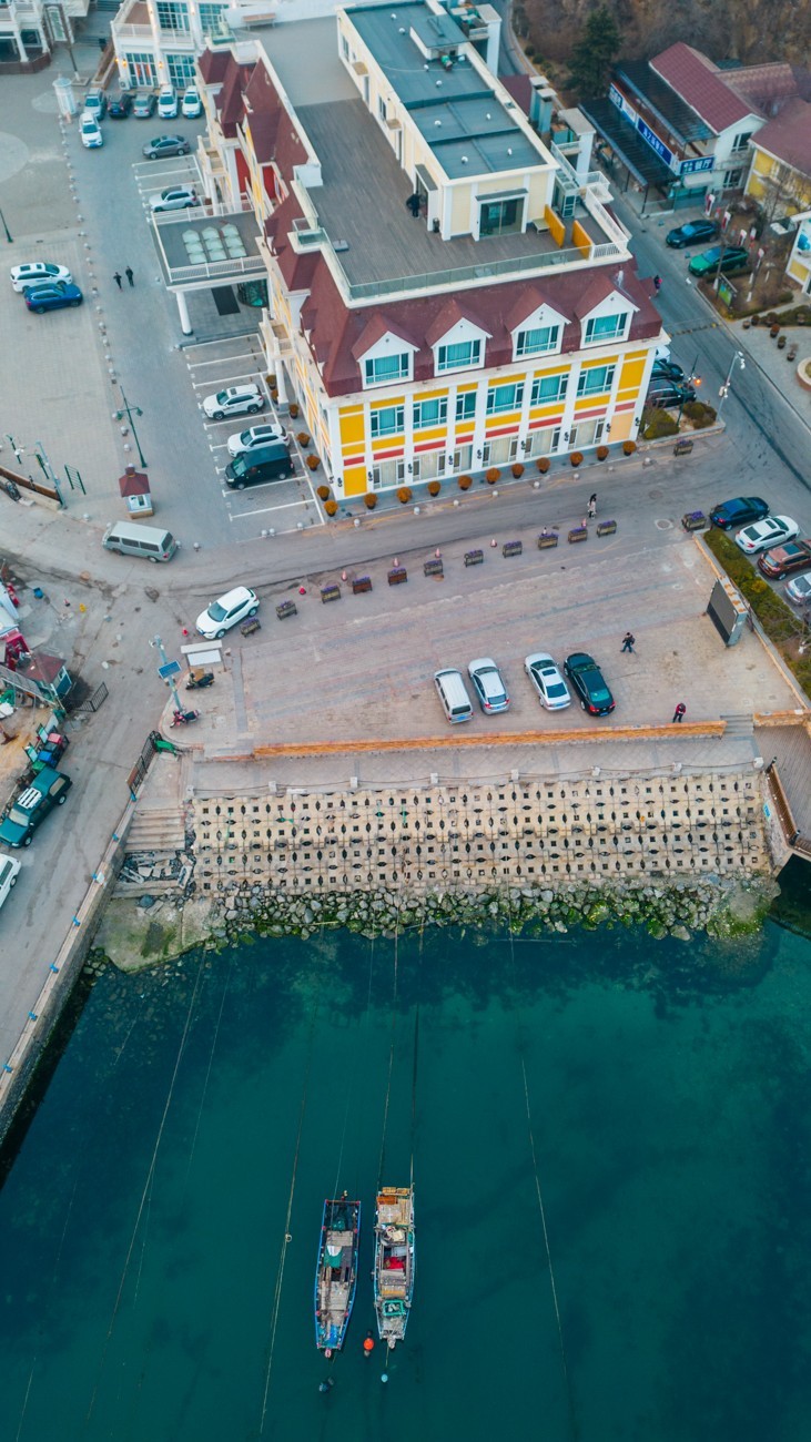 初春的渔人码头（竖拍）