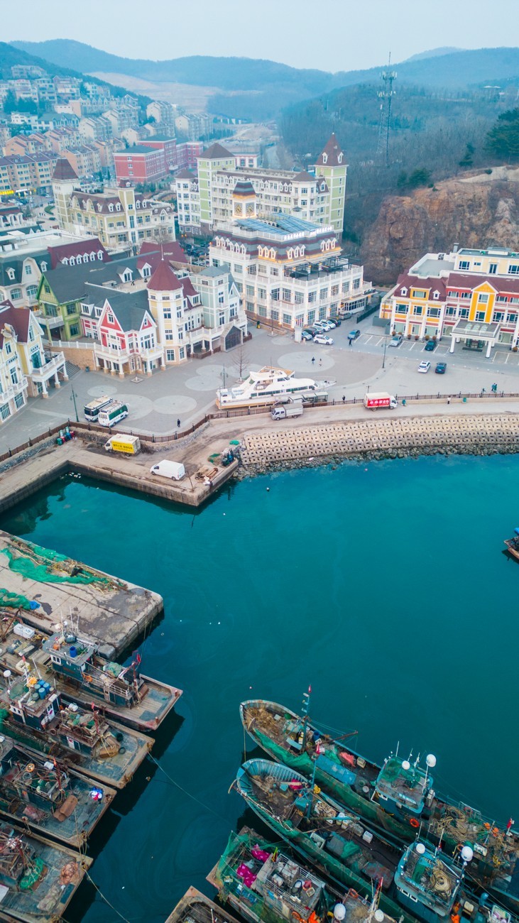 初春的渔人码头（竖拍）