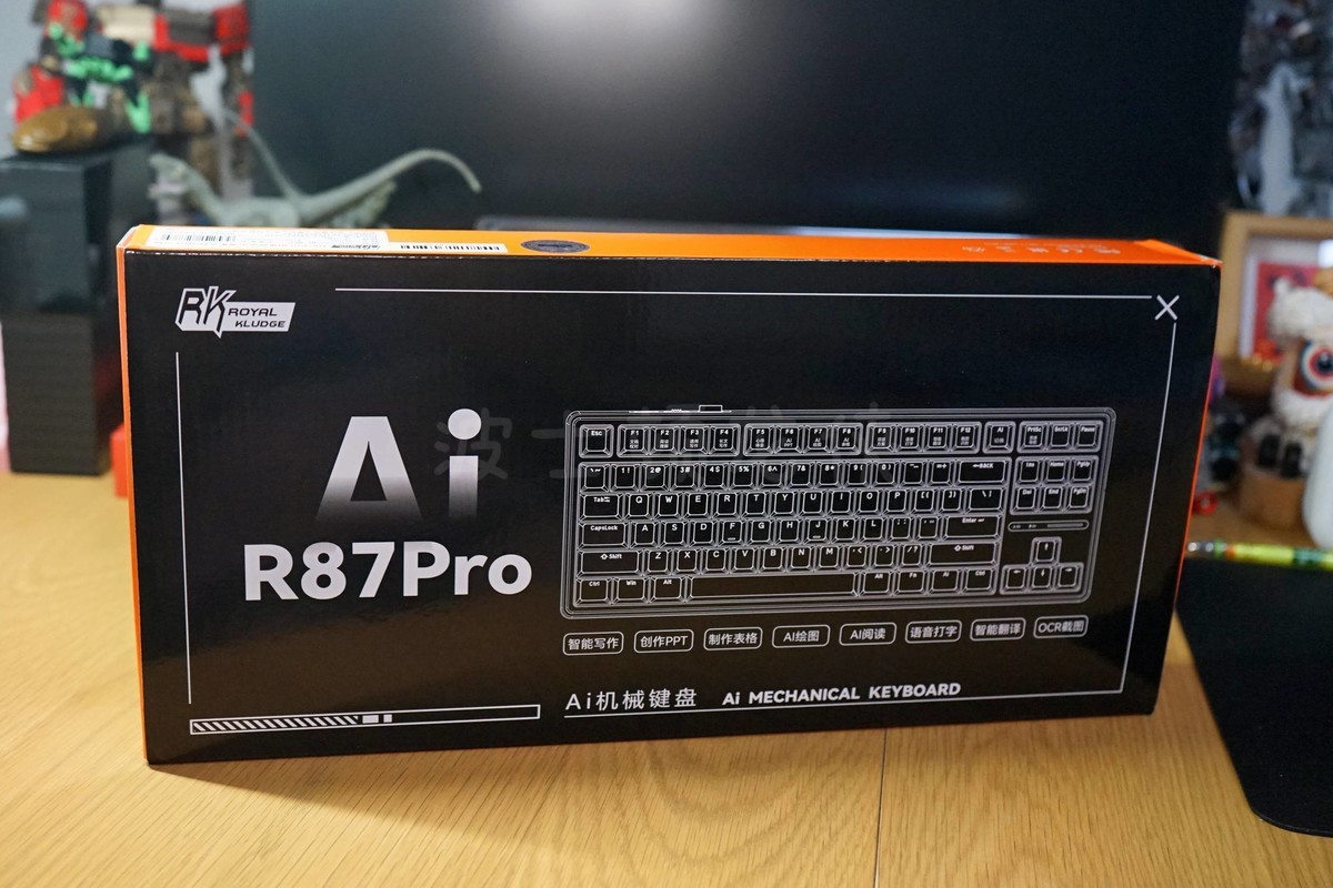 未来触手可及！五千字沉浸体验——RK R87Pro Ai 四模机械键盘