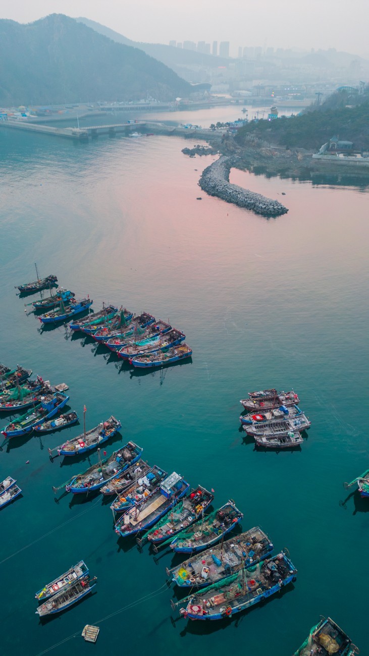 初春的渔人码头（竖拍）