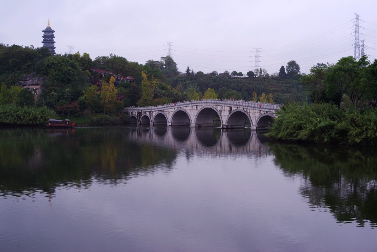 深秋的园林景观（太苦玛标头）
