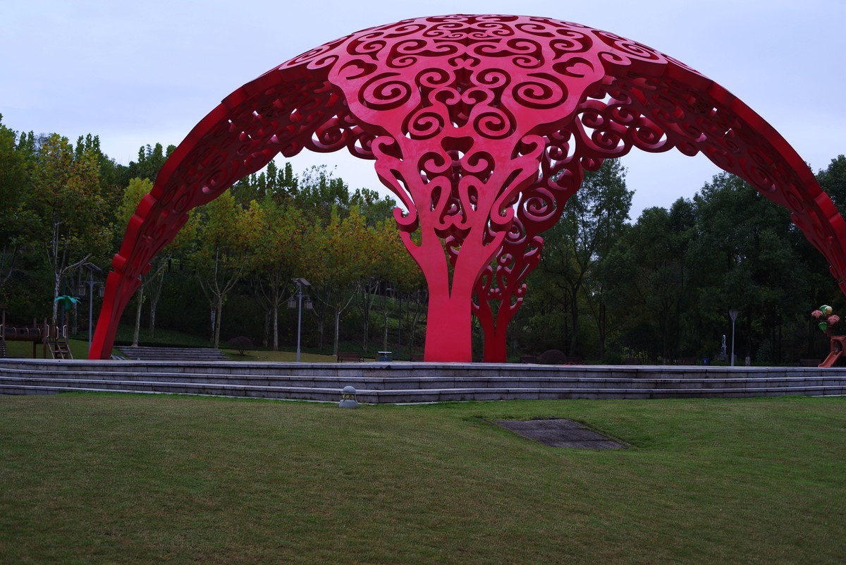 深秋的园林景观（太苦玛标头）