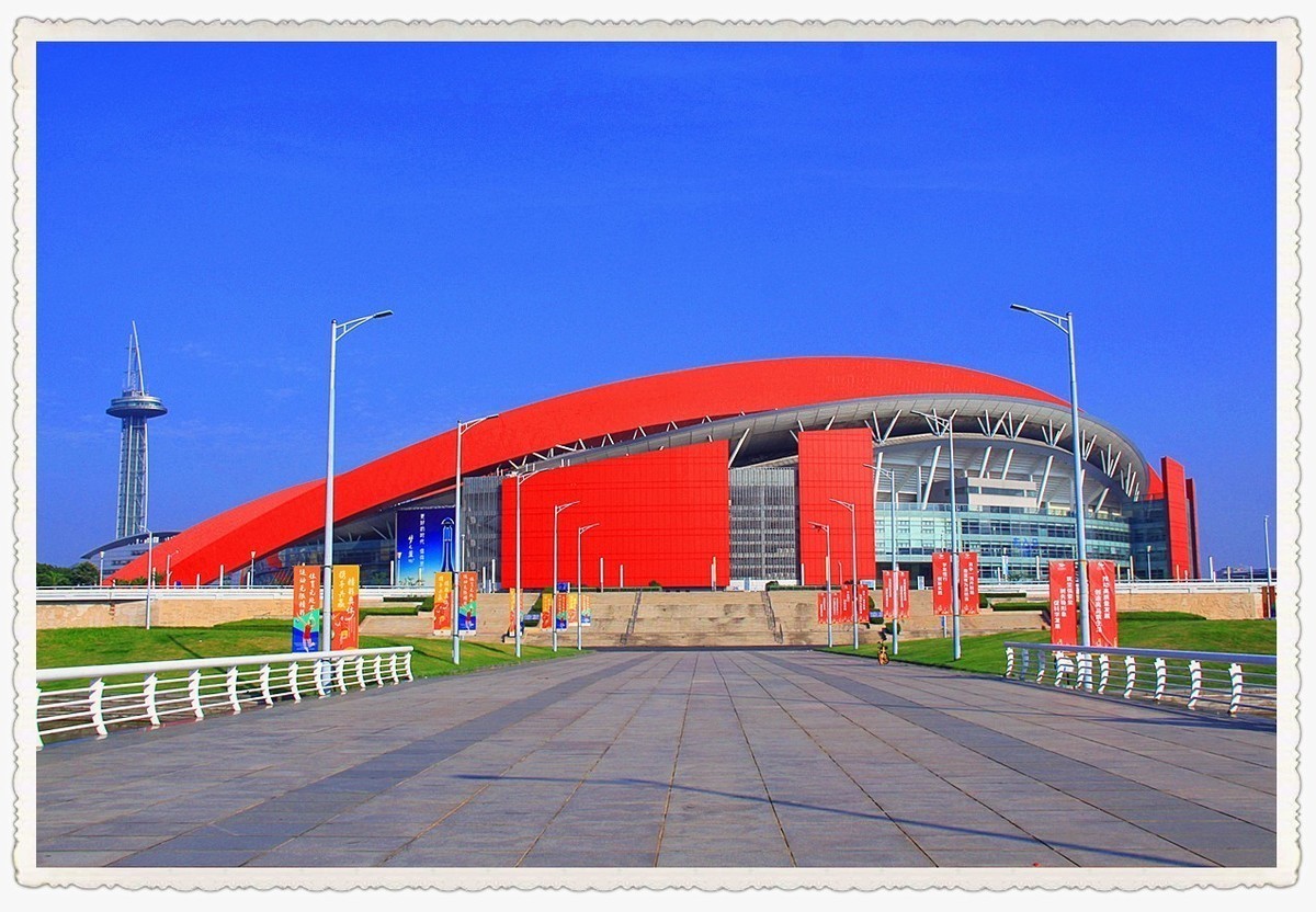 奥体中心部分建筑