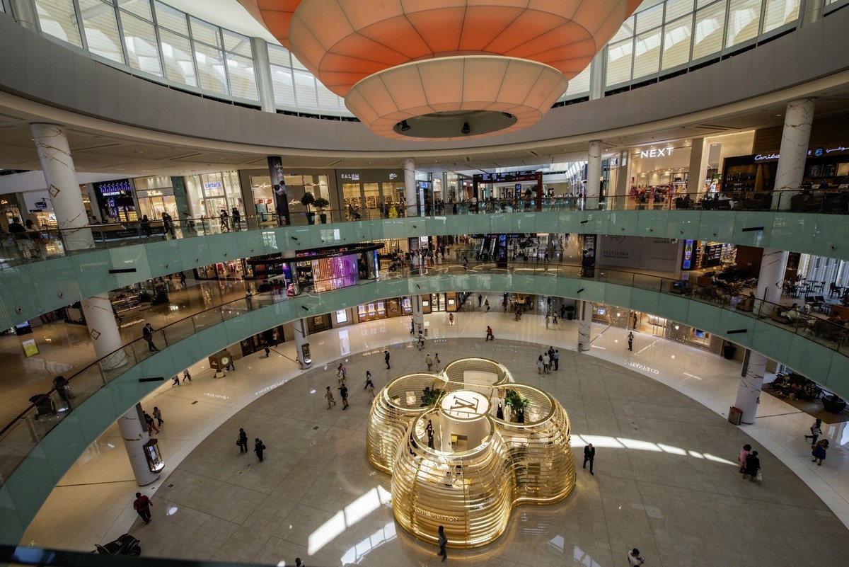 阿联酋游拍（六）：世界上最大的购物中心