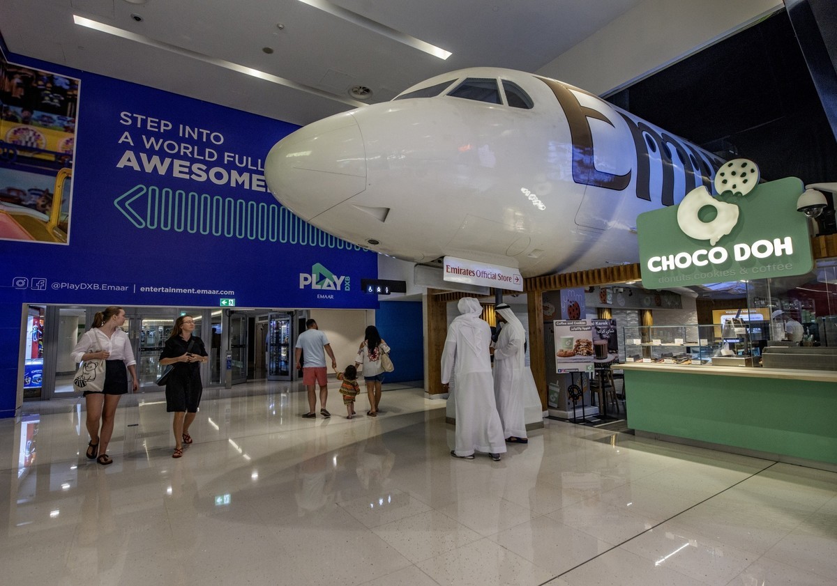 阿联酋游拍（六）：世界上最大的购物中心